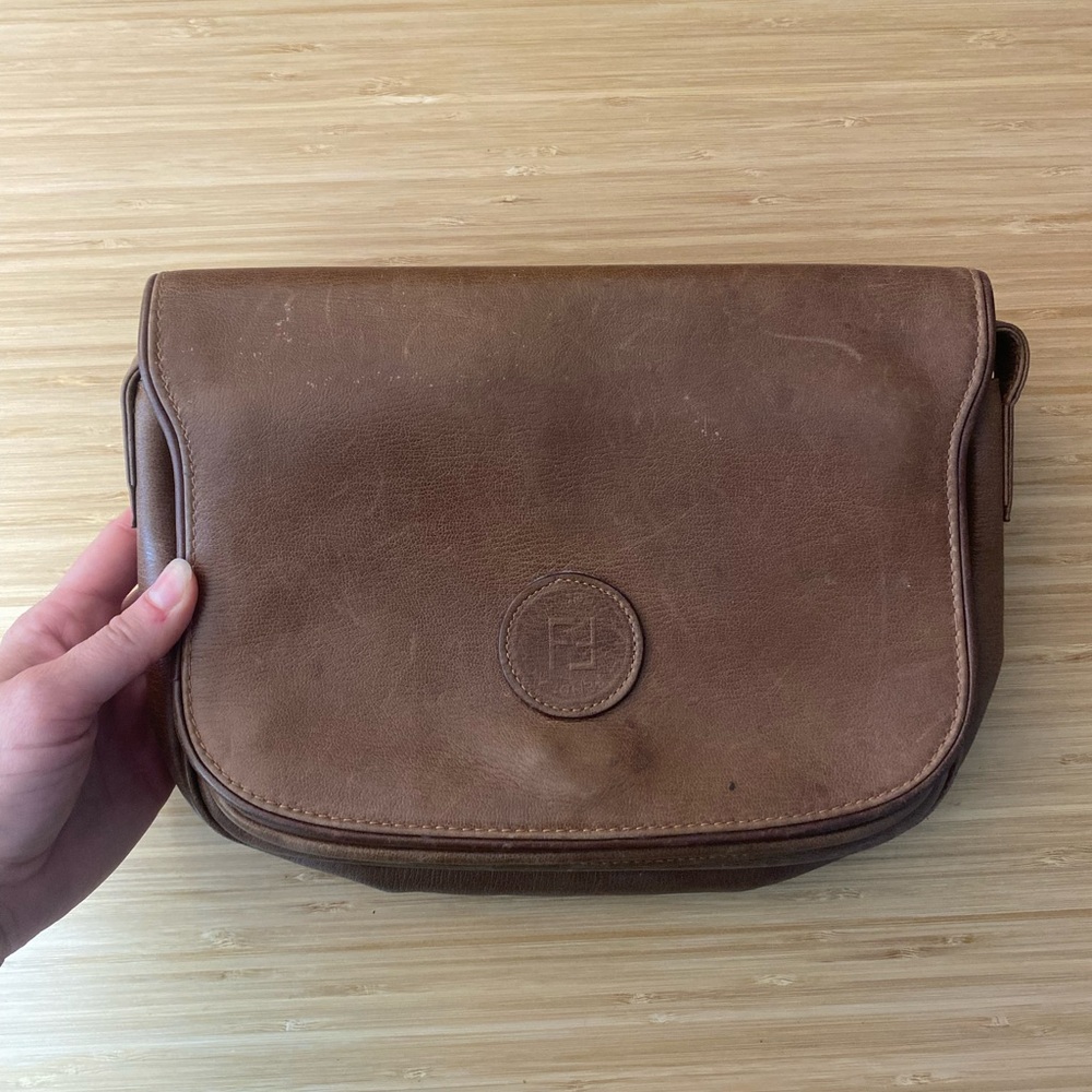 VINTAGE FENDI Leather Bag